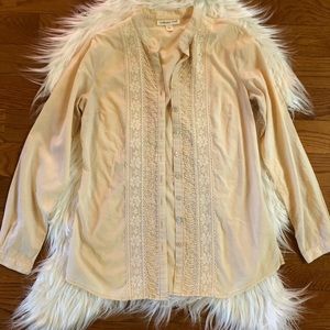 Coldwater Creek Button Up Long Sleeve Top